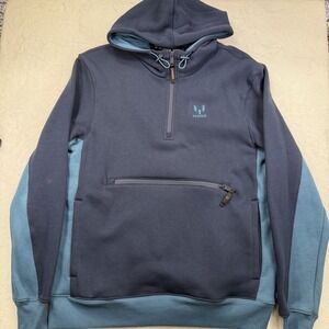 Messi Collection Mens Navy Blue  Pullover Hoodie Large Soccer  NWT Retail $64